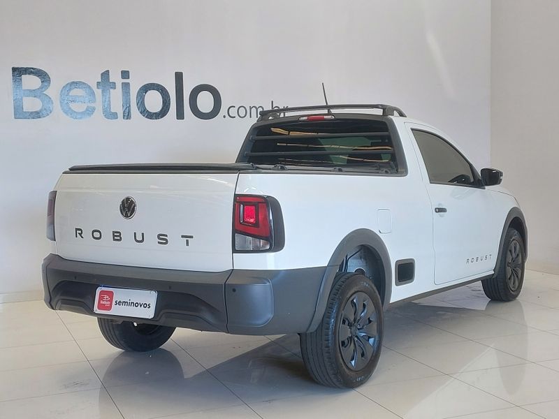 Volkswagen SAVEIRO 1.6 MSI ROBUST CS 16V FLEX 2P MANUAL 2024/2025 BETIOLO NOVOS E SEMINOVOS LAJEADO / Carros no Vale