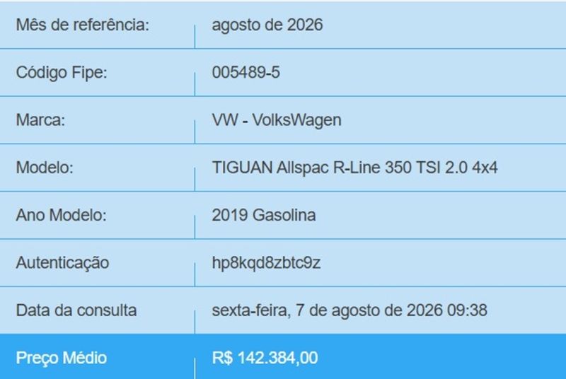 Volkswagen TIGUAN 2.0 350 TSI GASOLINA ALLSPACE R-LINE 4MOTION DSG 2019/2019 BETIOLO NOVOS E SEMINOVOS LAJEADO / Carros no Vale Volkswagen TIGUAN 2.0 350 TSI GASOLINA ALLSPACE R-LINE 4MOTION DSG 2019/2019 BETIOLO NOVOS E SEMINOVOS LAJEADO / Carros no Vale
