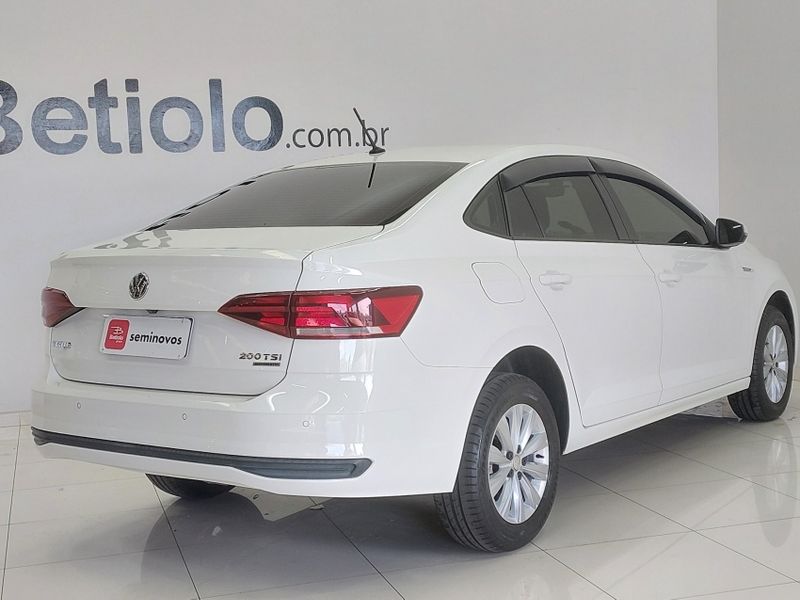 Volkswagen VIRTUS 1.0 200 TSI COMFORTLINE AUTOMÁTICO 2018/2018 BETIOLO NOVOS E SEMINOVOS LAJEADO / Carros no Vale