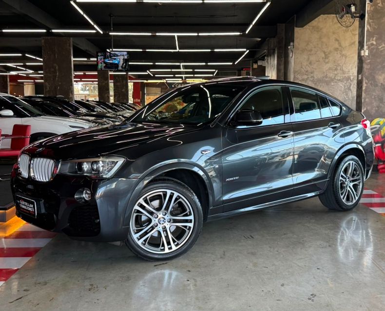 BMW X4 3.0 M SPORT 35I 4X4 24V TURBO GASOLINA 4P AUTOMÁTICO 2017/2017 CASTELLAN E TOMAZONI MOTORS CAXIAS DO SUL / Carros no Vale BMW X4 3.0 M SPORT 35I 4X4 24V TURBO GASOLINA 4P AUTOMÁTICO 2017/2017 CASTELLAN E TOMAZONI MOTORS CAXIAS DO SUL / Carros no Vale