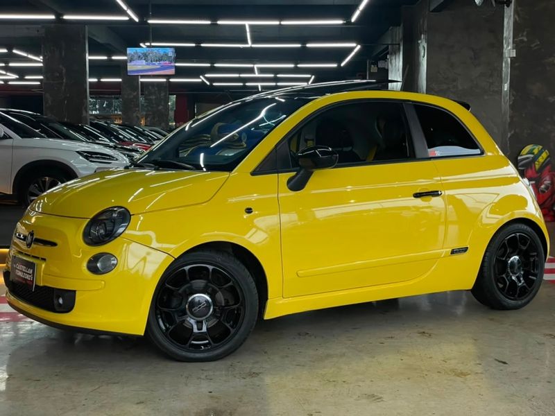Fiat 500 1.4 SPORT 16V GASOLINA 2P MANUAL 2009/2010 CASTELLAN E TOMAZONI MOTORS CAXIAS DO SUL / Carros no Vale Fiat 500 1.4 SPORT 16V GASOLINA 2P MANUAL 2009/2010 CASTELLAN E TOMAZONI MOTORS CAXIAS DO SUL / Carros no Vale