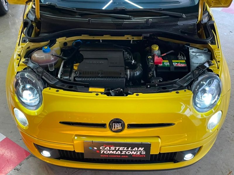 Fiat 500 1.4 SPORT 16V GASOLINA 2P MANUAL 2009/2010 CASTELLAN E TOMAZONI MOTORS CAXIAS DO SUL / Carros no Vale Fiat 500 1.4 SPORT 16V GASOLINA 2P MANUAL 2009/2010 CASTELLAN E TOMAZONI MOTORS CAXIAS DO SUL / Carros no Vale