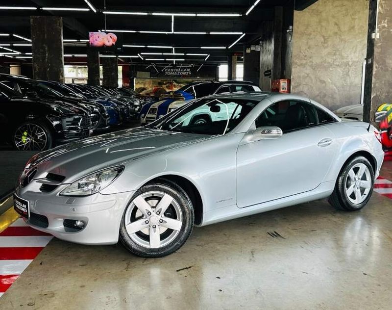 Mercedes-Benz SLK 200 1.8 16V KOMPRESSOR GASOLINA AUTOMÁTICO 2008/2009 CASTELLAN E TOMAZONI MOTORS CAXIAS DO SUL / Carros no Vale