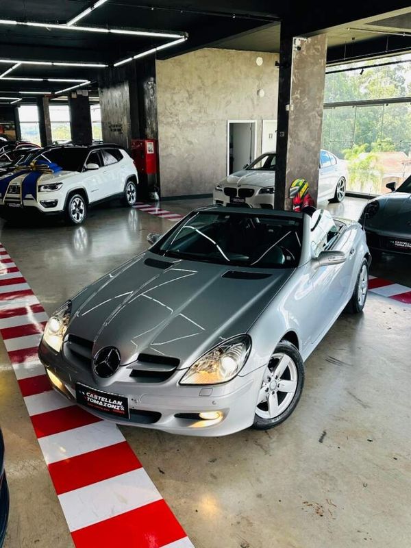 Mercedes-Benz SLK 200 1.8 16V KOMPRESSOR GASOLINA AUTOMÁTICO 2008/2009 CASTELLAN E TOMAZONI MOTORS CAXIAS DO SUL / Carros no Vale