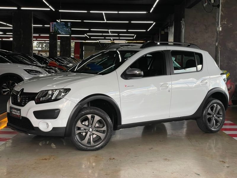 Renault SANDERO 1.6 STEPWAY RIP CURL 8V FLEX 4P AUTOMATIZADO 2015/2016 CASTELLAN E TOMAZONI MOTORS CAXIAS DO SUL / Carros no Vale