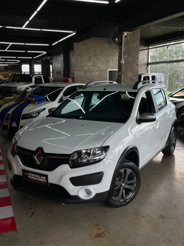 Renault SANDERO 1.6 STEPWAY RIP CURL 8V FLEX 4P AUTOMATIZADO 2015/2016 CASTELLAN E TOMAZONI MOTORS CAXIAS DO SUL / Carros no Vale