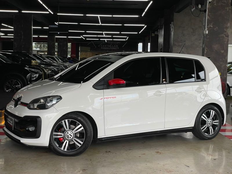 Volkswagen UP 1.0 TSI PEPPER 12V FLEX 4P MANUAL 2018/2018 CASTELLAN E TOMAZONI MOTORS CAXIAS DO SUL / Carros no Vale Volkswagen UP 1.0 TSI PEPPER 12V FLEX 4P MANUAL 2018/2018 CASTELLAN E TOMAZONI MOTORS CAXIAS DO SUL / Carros no Vale