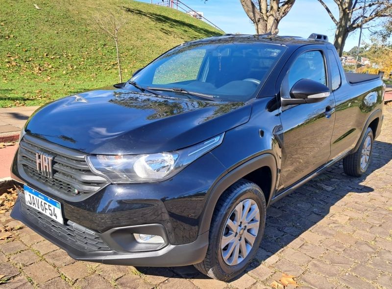 Fiat STRADA 1.3 FIREFLY FLEX FREEDOM CS MANUAL 2021/2022 CAMINHÕES & CAMIONETAS PASSO FUNDO / Carros no Vale