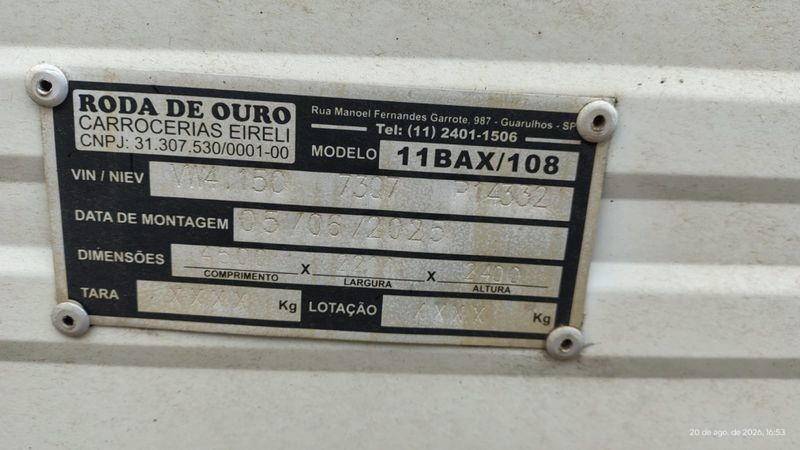 Volkswagen Delivery Express Delivery DRC 4-150 Baú 2018/2019 CAMINHÕES & CAMIONETAS PASSO FUNDO / Carros no Vale