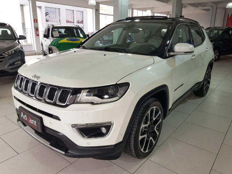 JEEP COMPASS 2.0 16V FLEX LIMITED AUTOMÁTICO 2017/2018 ADVANT AUTOMÓVEIS CAXIAS DO SUL / Carros no Vale