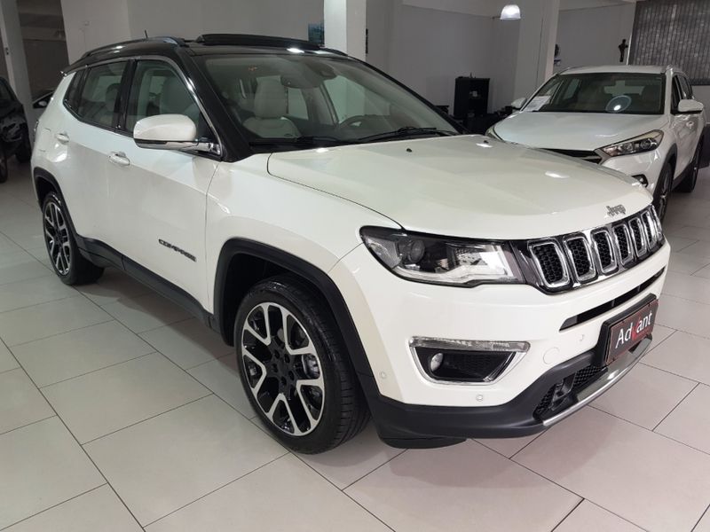 JEEP COMPASS 2.0 16V FLEX LIMITED AUTOMÁTICO 2017/2018 ADVANT AUTOMÓVEIS CAXIAS DO SUL / Carros no Vale