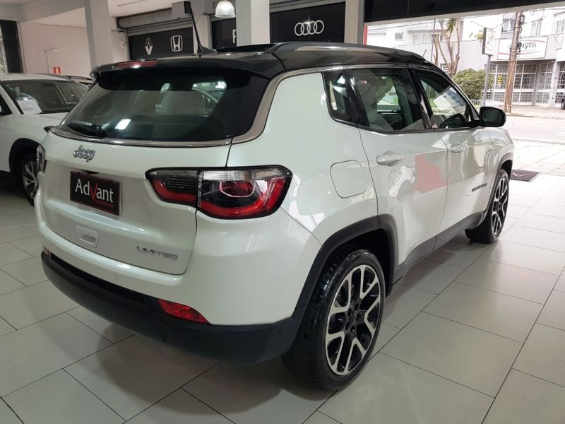 JEEP COMPASS 2.0 16V FLEX LIMITED AUTOMÁTICO 2017/2018 ADVANT AUTOMÓVEIS CAXIAS DO SUL / Carros no Vale