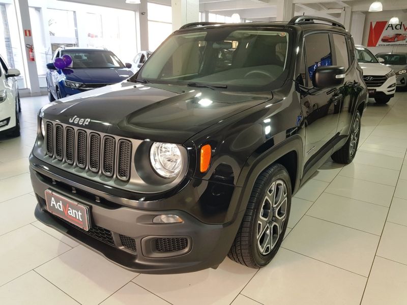 JEEP RENEGADE 1.8 16V FLEX SPORT 4P AUTOMÁTICO 2018/2018 ADVANT AUTOMÓVEIS CAXIAS DO SUL / Carros no Vale JEEP RENEGADE 1.8 16V FLEX SPORT 4P AUTOMÁTICO 2018/2018 ADVANT AUTOMÓVEIS CAXIAS DO SUL / Carros no Vale