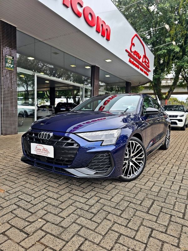 Audi A3 2.0 40 TFSI GASOLINA SEDAN PERFORMANCE BLACK S-TRONIC 2024/2025 CARRO DEZ NOVO HAMBURGO / Carros no Vale Audi A3 2.0 40 TFSI GASOLINA SEDAN PERFORMANCE BLACK S-TRONIC 2024/2025 CARRO DEZ NOVO HAMBURGO / Carros no Vale