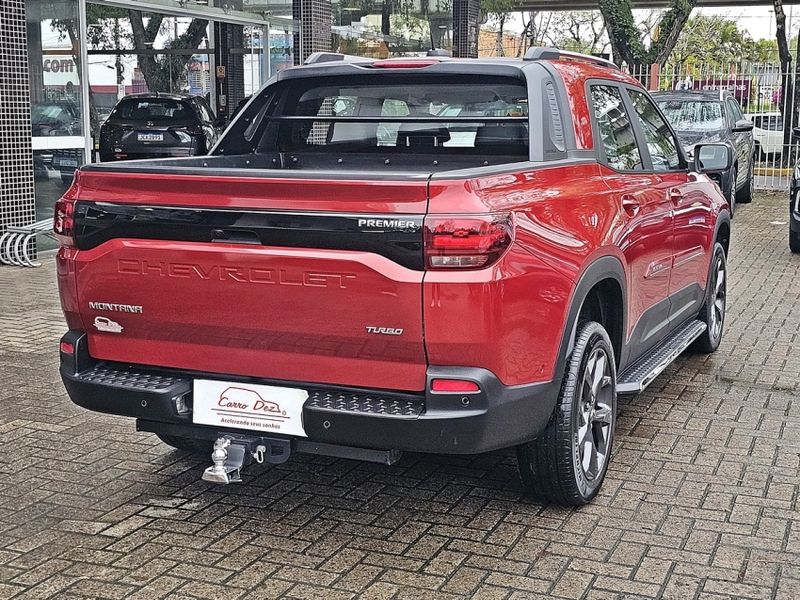 Chevrolet MONTANA 1.2 TURBO FLEX PREMIER AUTOMÁTICO 2023/2023 CARRO DEZ NOVO HAMBURGO / Carros no Vale