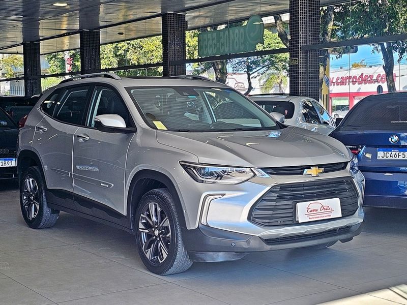 Chevrolet TRACKER 1.2 TURBO FLEX PREMIER AUTOMÁTICO 2021/2022 CARRO DEZ NOVO HAMBURGO / Carros no Vale