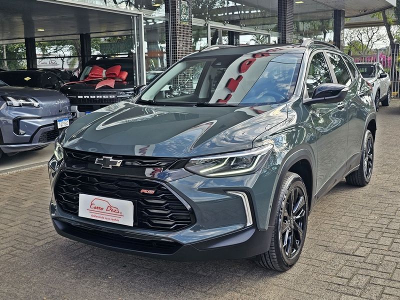 Chevrolet TRACKER 1.2 TURBO FLEX RS AUTOMÁTICO 2024/2025 CARRO DEZ NOVO HAMBURGO / Carros no Vale