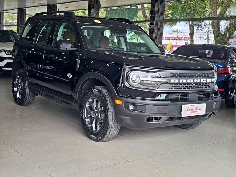 Ford BRONCO SPORT 2.0 ECOBOOST GASOLINA WILDTRAK 4X4 SELECTSHIFT 2023/2023 CARRO DEZ NOVO HAMBURGO / Carros no Vale Ford BRONCO SPORT 2.0 ECOBOOST GASOLINA WILDTRAK 4X4 SELECTSHIFT 2023/2023 CARRO DEZ NOVO HAMBURGO / Carros no Vale