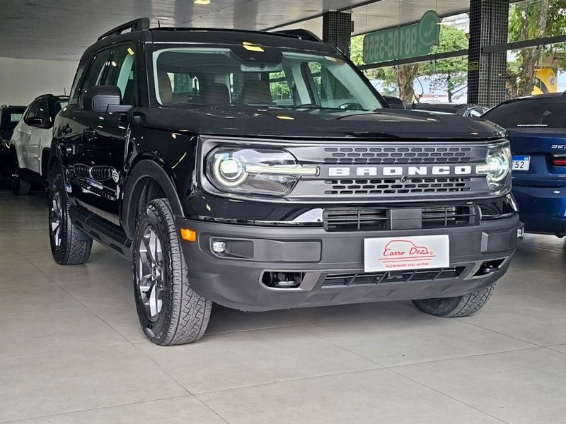 Ford BRONCO SPORT 2.0 ECOBOOST GASOLINA WILDTRAK 4X4 SELECTSHIFT 2023/2023 CARRO DEZ NOVO HAMBURGO / Carros no Vale Ford BRONCO SPORT 2.0 ECOBOOST GASOLINA WILDTRAK 4X4 SELECTSHIFT 2023/2023 CARRO DEZ NOVO HAMBURGO / Carros no Vale