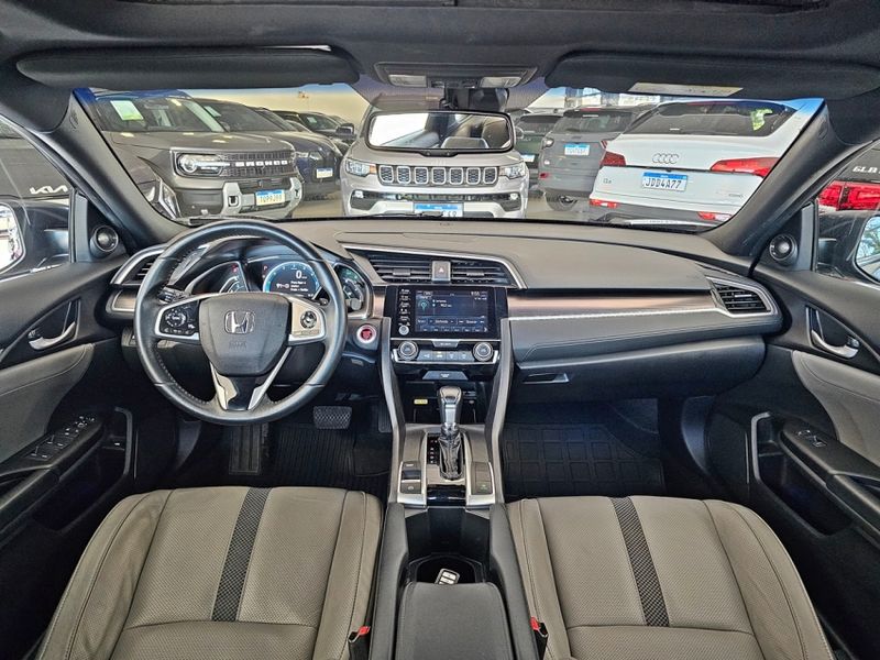 Honda CIVIC 1.5 16V TURBO GASOLINA TOURING 4P CVT 2021/2021 CARRO DEZ NOVO HAMBURGO / Carros no Vale
