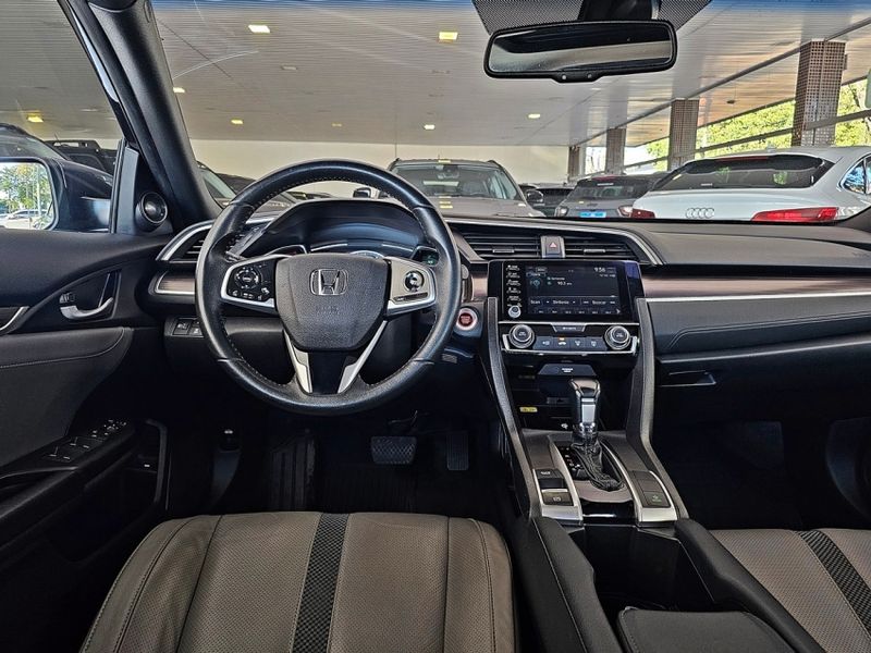 Honda CIVIC 1.5 16V TURBO GASOLINA TOURING 4P CVT 2021/2021 CARRO DEZ NOVO HAMBURGO / Carros no Vale