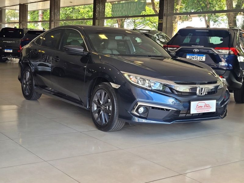 Honda CIVIC 2.0 16V FLEXONE EX 4P CVT 2021/2021 CARRO DEZ NOVO HAMBURGO / Carros no Vale