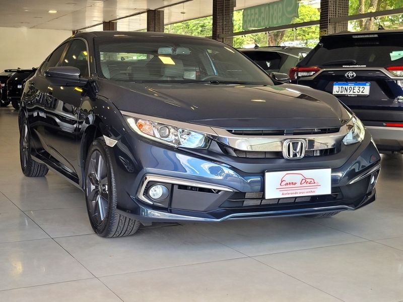 Honda CIVIC 2.0 16V FLEXONE EX 4P CVT 2021/2021 CARRO DEZ NOVO HAMBURGO / Carros no Vale