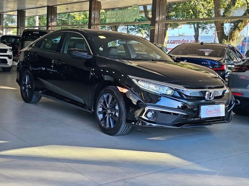 Honda CIVIC 2.0 16V FLEXONE EXL 4P CVT 2020/2021 CARRO DEZ NOVO HAMBURGO / Carros no Vale Honda CIVIC 2.0 16V FLEXONE EXL 4P CVT 2020/2021 CARRO DEZ NOVO HAMBURGO / Carros no Vale