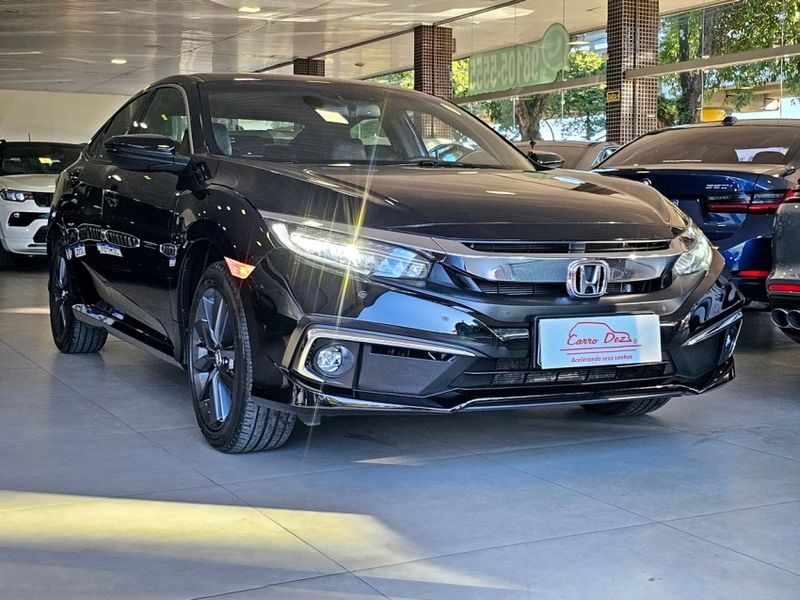 Honda CIVIC 2.0 16V FLEXONE EXL 4P CVT 2020/2021 CARRO DEZ NOVO HAMBURGO / Carros no Vale Honda CIVIC 2.0 16V FLEXONE EXL 4P CVT 2020/2021 CARRO DEZ NOVO HAMBURGO / Carros no Vale