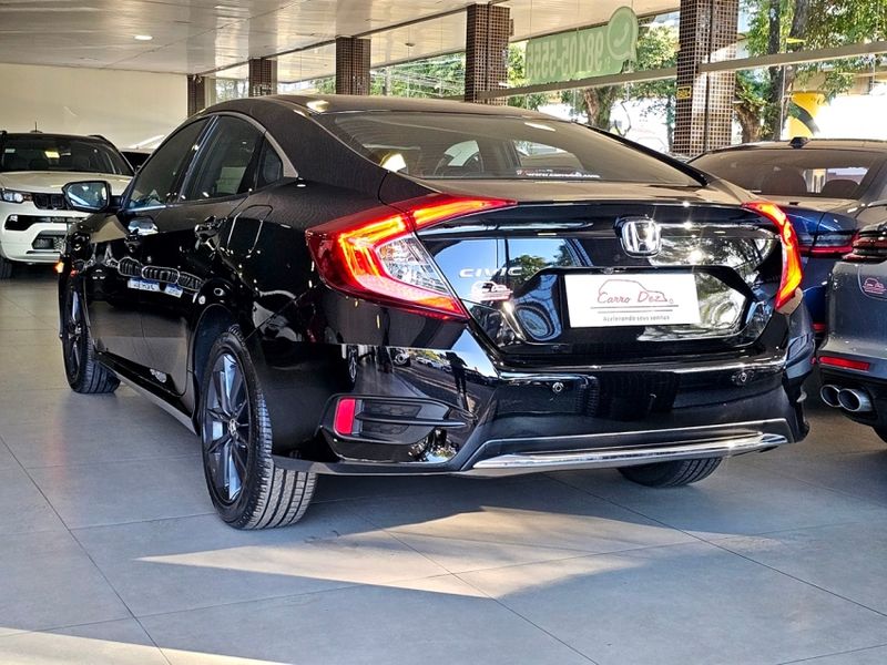 Honda CIVIC 2.0 16V FLEXONE EXL 4P CVT 2020/2021 CARRO DEZ NOVO HAMBURGO / Carros no Vale Honda CIVIC 2.0 16V FLEXONE EXL 4P CVT 2020/2021 CARRO DEZ NOVO HAMBURGO / Carros no Vale