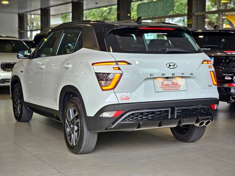 Hyundai CRETA 1.0 TGDI FLEX N LINE AUTOMÁTICO 2024/2025 CARRO DEZ NOVO HAMBURGO / Carros no Vale