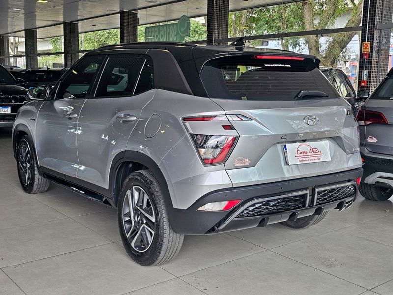 Hyundai CRETA 1.0 TGDI FLEX N LINE AUTOMÁTICO 2024/2025 CARRO DEZ NOVO HAMBURGO / Carros no Vale Hyundai CRETA 1.0 TGDI FLEX N LINE AUTOMÁTICO 2024/2025 CARRO DEZ NOVO HAMBURGO / Carros no Vale