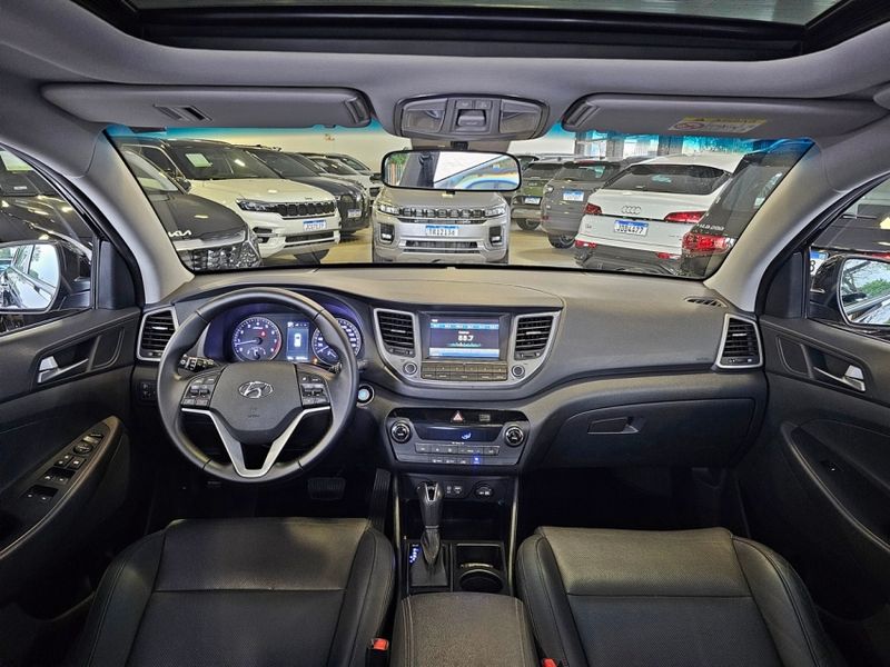Hyundai TUCSON 1.6 16V T-GDI GASOLINA LIMITED ECOSHIFT 2017/2018 CARRO DEZ NOVO HAMBURGO / Carros no Vale