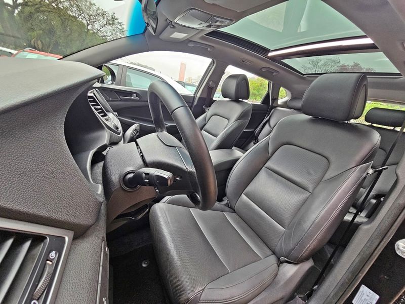 Hyundai TUCSON 1.6 16V T-GDI GASOLINA LIMITED ECOSHIFT 2017/2018 CARRO DEZ NOVO HAMBURGO / Carros no Vale