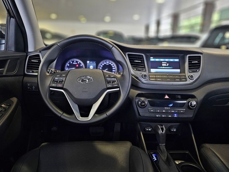 Hyundai TUCSON 1.6 16V T-GDI GASOLINA LIMITED ECOSHIFT 2017/2018 CARRO DEZ NOVO HAMBURGO / Carros no Vale