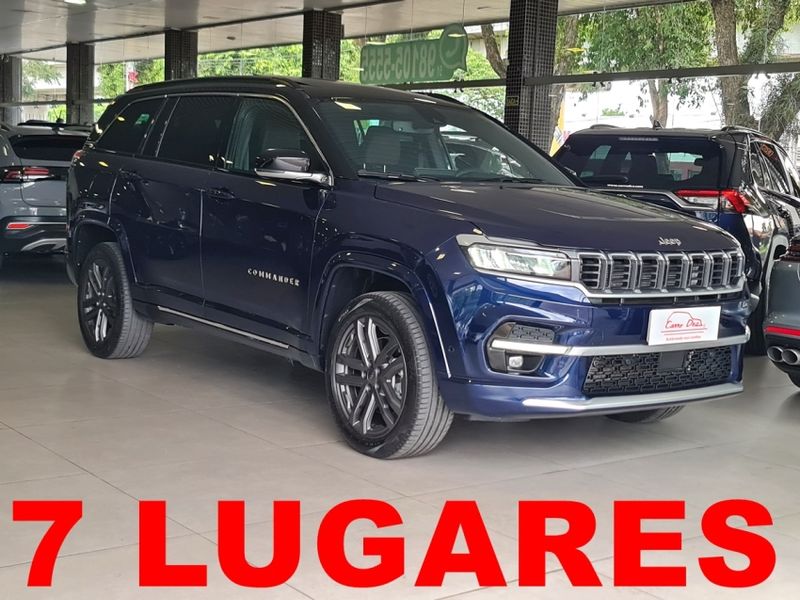 JEEP COMMANDER 2.0 HURRICANE 4 TURBO GASOLINA OVERLAND AT9 2024/2025 CARRO DEZ NOVO HAMBURGO / Carros no Vale