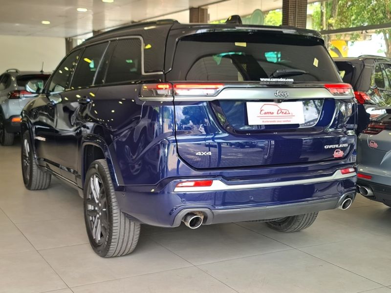 JEEP COMMANDER 2.0 HURRICANE 4 TURBO GASOLINA OVERLAND AT9 2024/2025 CARRO DEZ NOVO HAMBURGO / Carros no Vale