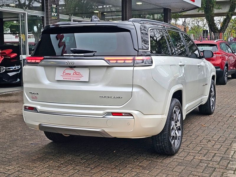 JEEP COMMANDER 2.0 TD380 TURBO DIESEL OVERLAND AT9 2022/2022 CARRO DEZ NOVO HAMBURGO / Carros no Vale JEEP COMMANDER 2.0 TD380 TURBO DIESEL OVERLAND AT9 2022/2022 CARRO DEZ NOVO HAMBURGO / Carros no Vale