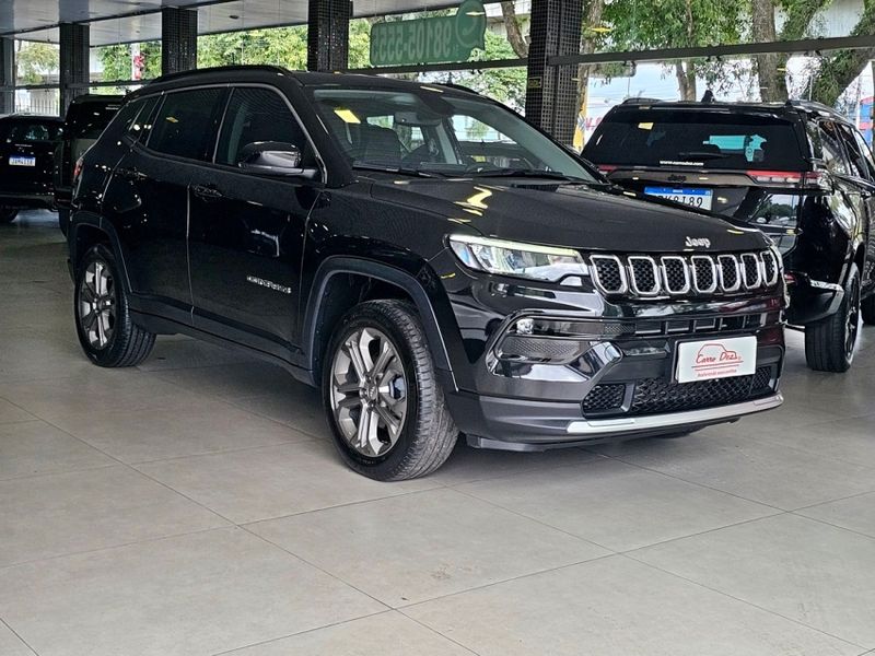 JEEP COMPASS 1.3 T270 TURBO FLEX LONGITUDE AT6 2023/2023 CARRO DEZ NOVO HAMBURGO / Carros no Vale