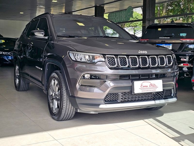 JEEP COMPASS 1.3 T270 TURBO FLEX LONGITUDE AT6 2022/2023 CARRO DEZ NOVO HAMBURGO / Carros no Vale JEEP COMPASS 1.3 T270 TURBO FLEX LONGITUDE AT6 2022/2023 CARRO DEZ NOVO HAMBURGO / Carros no Vale