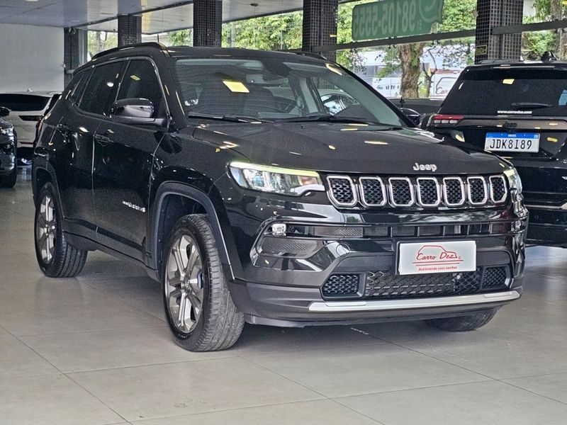 JEEP COMPASS 1.3 T270 TURBO FLEX LONGITUDE AT6 2023/2023 CARRO DEZ NOVO HAMBURGO / Carros no Vale