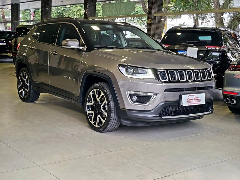 JEEP COMPASS 2.0 16V FLEX LIMITED AUTOMÁTICO 2021/2021 CARRO DEZ NOVO HAMBURGO / Carros no Vale JEEP COMPASS 2.0 16V FLEX LIMITED AUTOMÁTICO 2021/2021 CARRO DEZ NOVO HAMBURGO / Carros no Vale