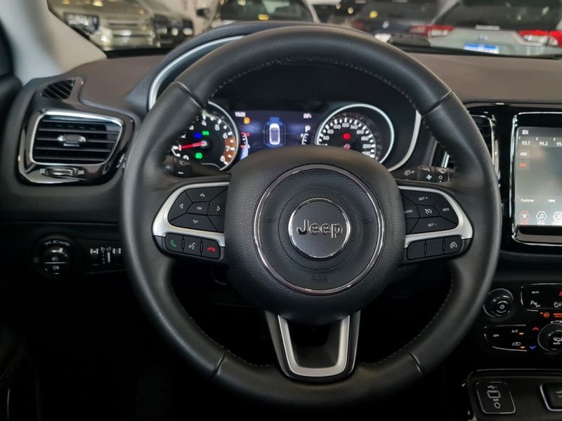 JEEP COMPASS 2.0 16V FLEX LIMITED AUTOMÁTICO 2021/2021 CARRO DEZ NOVO HAMBURGO / Carros no Vale