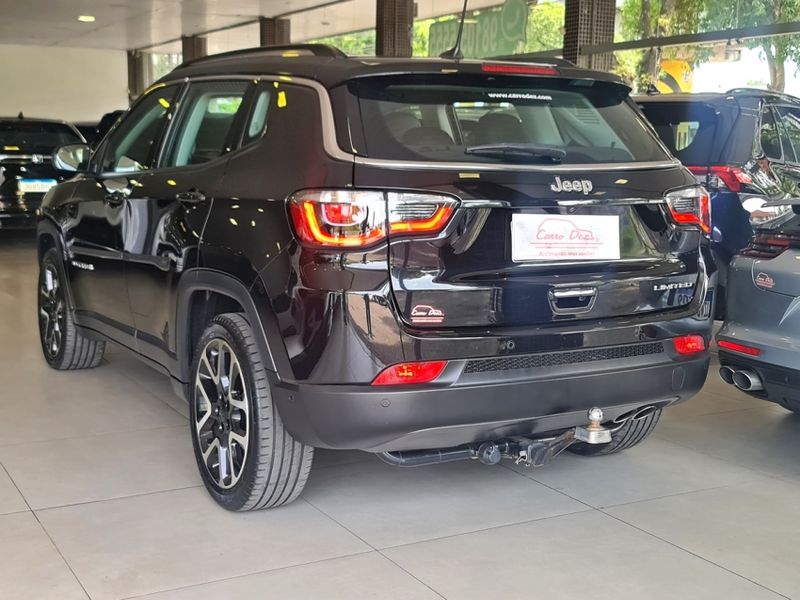 JEEP COMPASS 2.0 16V FLEX LIMITED AUTOMÁTICO 2021/2021 CARRO DEZ NOVO HAMBURGO / Carros no Vale