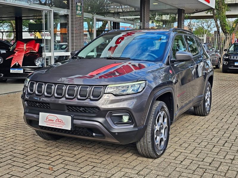 JEEP COMPASS 2.0 TD350 TURBO DIESEL TRAILHAWK AT9 2023/2023 CARRO DEZ NOVO HAMBURGO / Carros no Vale JEEP COMPASS 2.0 TD350 TURBO DIESEL TRAILHAWK AT9 2023/2023 CARRO DEZ NOVO HAMBURGO / Carros no Vale