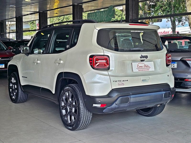 JEEP RENEGADE 1.3 T270 TURBO FLEX S 4X4 AT9 2023/2023 CARRO DEZ NOVO HAMBURGO / Carros no Vale