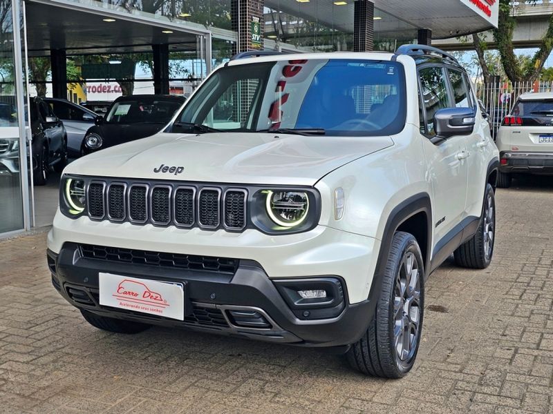 JEEP RENEGADE 1.3 T270 TURBO FLEX S 4X4 AT9 2023/2023 CARRO DEZ NOVO HAMBURGO / Carros no Vale