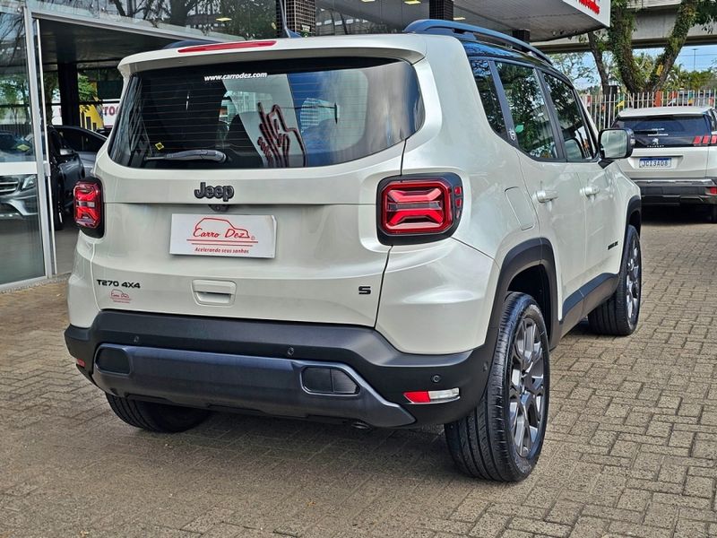 JEEP RENEGADE 1.3 T270 TURBO FLEX S 4X4 AT9 2023/2023 CARRO DEZ NOVO HAMBURGO / Carros no Vale