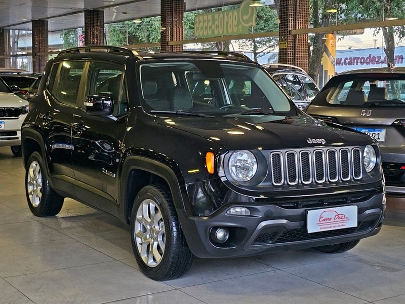 JEEP RENEGADE 2.0 16V TURBO DIESEL LONGITUDE 4P 4X4 AUTOMÁTICO 2015/2016 CARRO DEZ NOVO HAMBURGO / Carros no Vale JEEP RENEGADE 2.0 16V TURBO DIESEL LONGITUDE 4P 4X4 AUTOMÁTICO 2015/2016 CARRO DEZ NOVO HAMBURGO / Carros no Vale