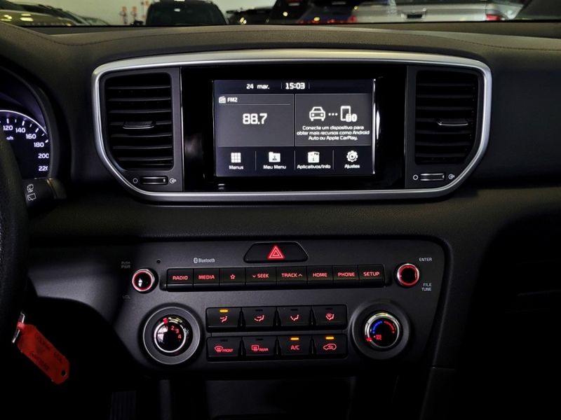 KIA SPORTAGE 2.0 LX 4X2 16V FLEX 4P AUTOMÁTICO 2019/2020 CARRO DEZ NOVO HAMBURGO / Carros no Vale